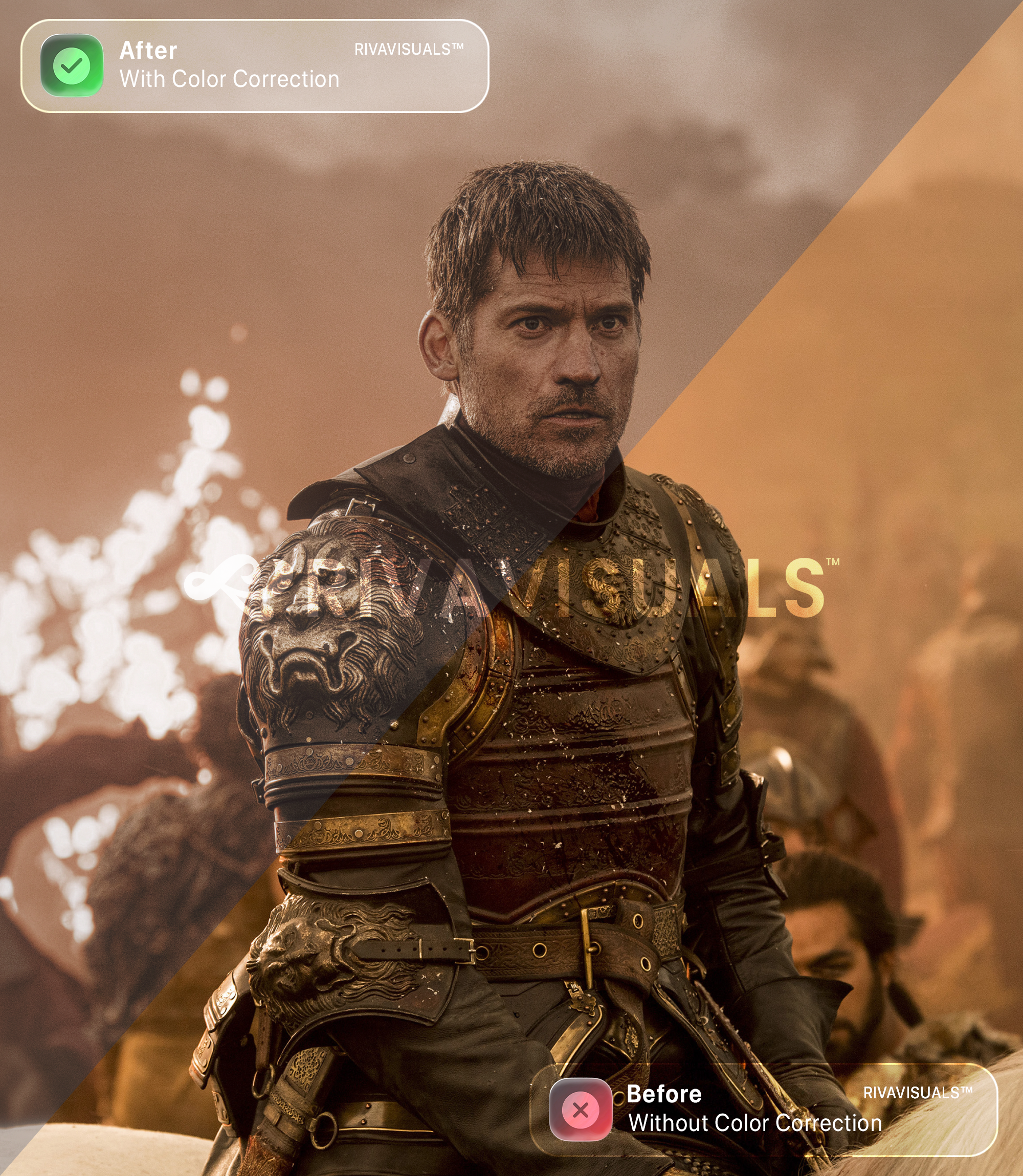 "Noir Contrast" Color Correction